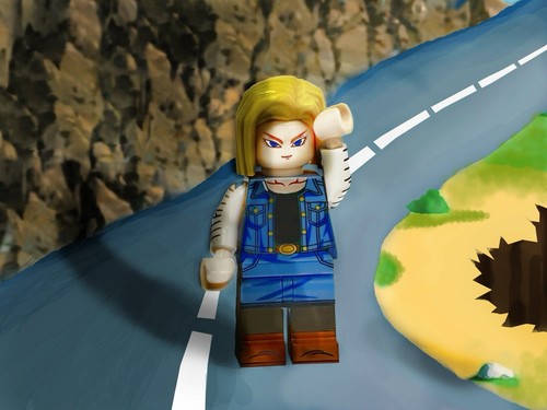 Dragon ball android evil - ball,